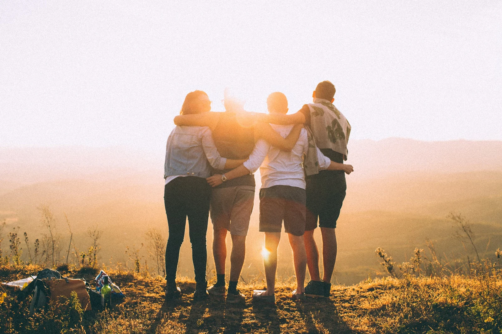 How Does Suboxone Work? A group of people looking off into the distance.