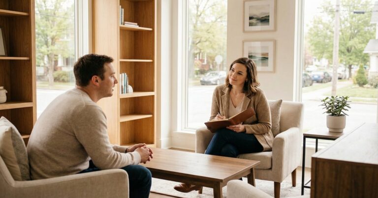 Our Nashville dual-diagnosis program treats addiction and mental health together, so healing finally feels possible